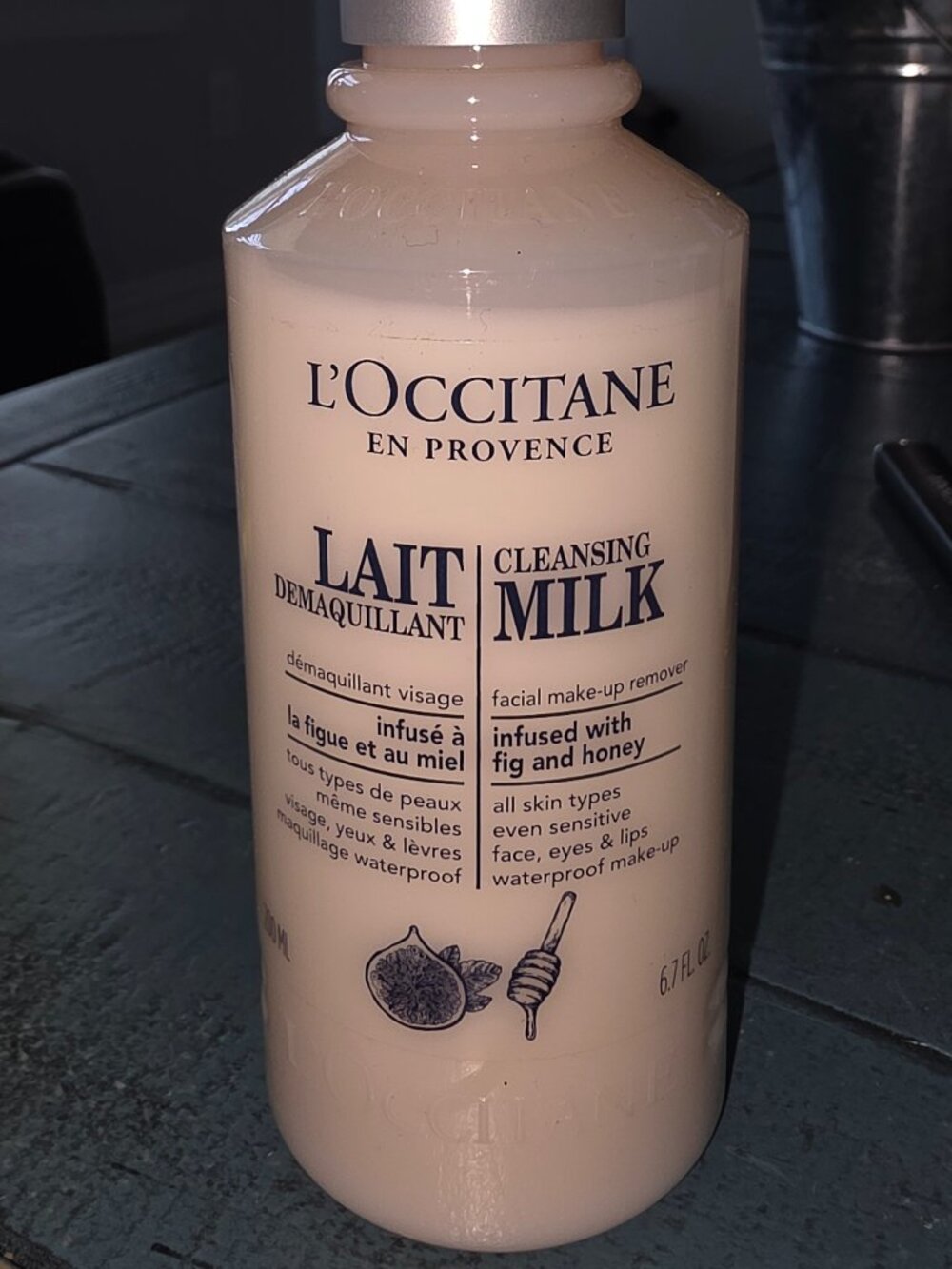 NEW L’Occitane Fig & Honey Cleansing Milk – full size - Hard-to-Find Formula